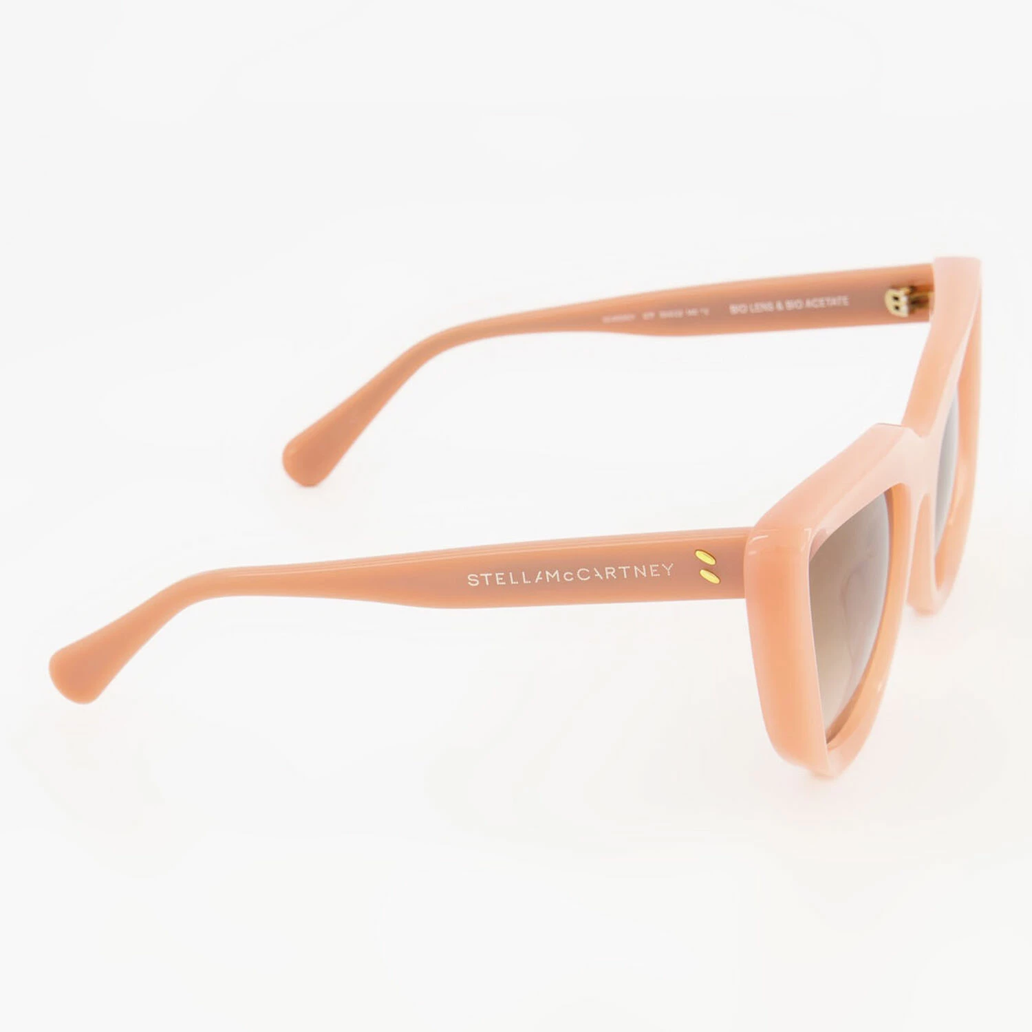 Stella McCartney Nude Oversized Sunglasses 5 Stella McCartney Nude Oversized Sunglasses - Image 3