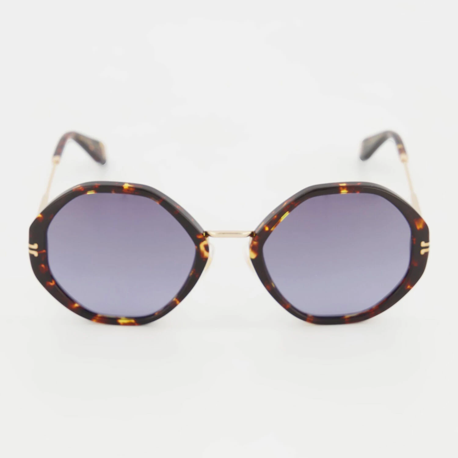 Marc Jacobs Brown Havana 086GB Octagon Sunglasses 3 Marc Jacobs Brown Havana 086GB Octagon Sunglasses