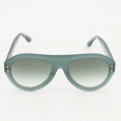 Isabel Marant Smoke Green Round Sunglasses