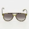 Ferragamo Olive Green SF945S Round Sunglasses 1 Ferragamo Olive Green SF945S Round Sunglasses -Women's Holiday Shop 13381926 large wl 01