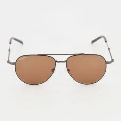 Ferragamo Black SF226S Aviator Sunglasses