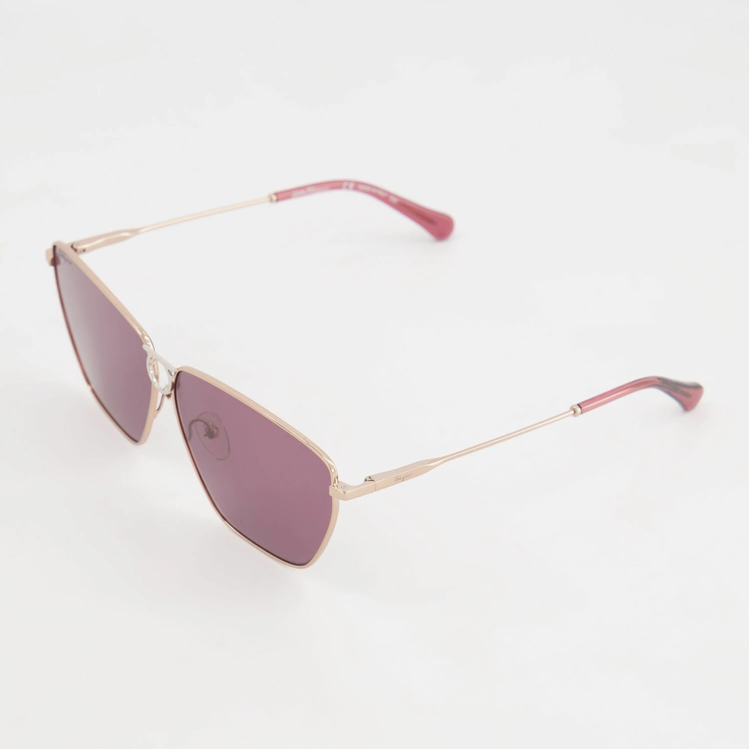 Ferragamo Silver & Pink SF240S Sunglasses 4 Ferragamo Silver & Pink SF240S Sunglasses - Image 2