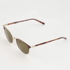 Salvatore Ferragamo Brown Tortoiseshell SF2201S Cat Eye Sunglasses -Women's Holiday Shop 13381998 large wl 02