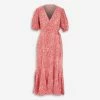 Gini London Pink Heart Motif Midi Wrap Dress 1 Gini London Pink Heart Motif Midi Wrap Dress -Women's Holiday Shop 15612734 large wl 01
