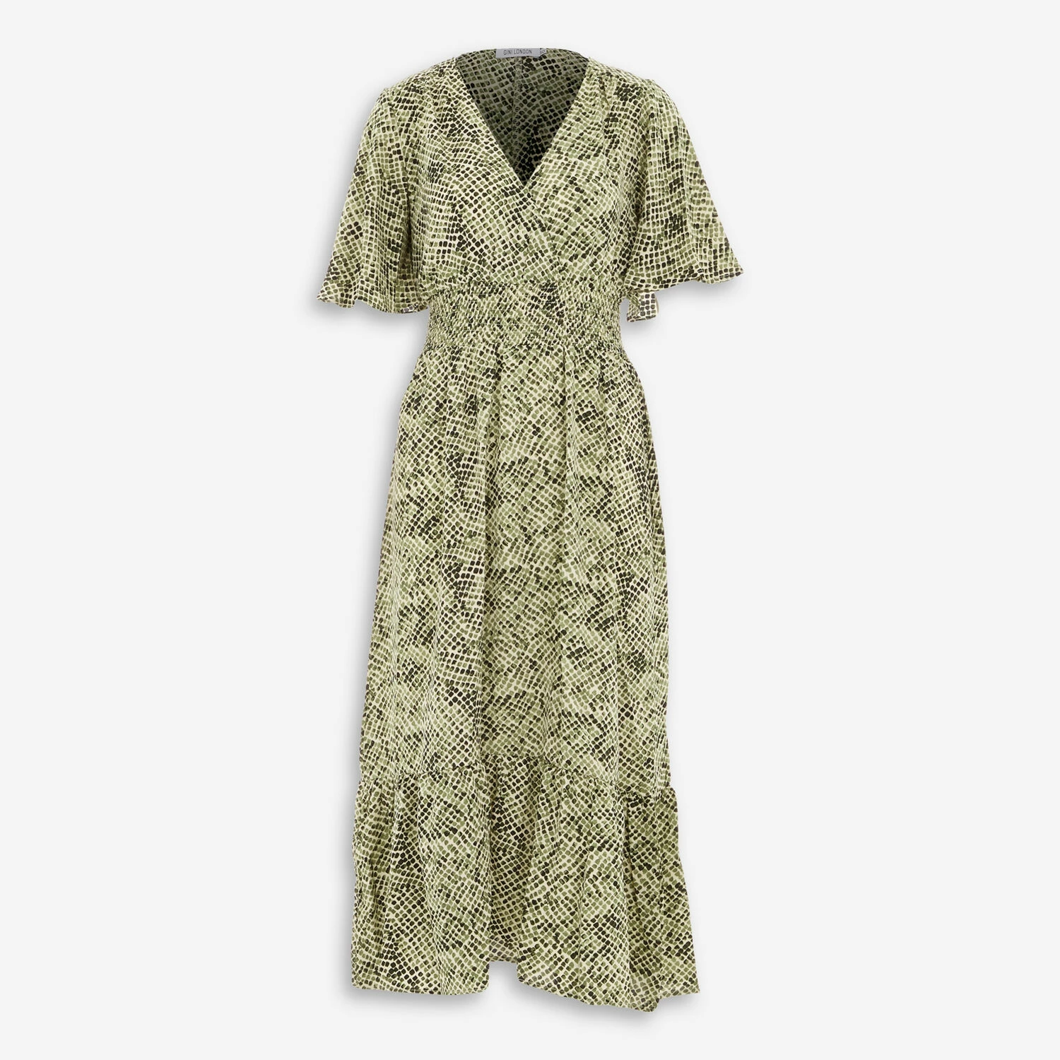 Gini London Green Spotted Midi Dress 3 Gini London Green Spotted Midi Dress