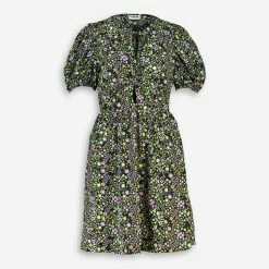 Noisy May Black Floral Mini Dress