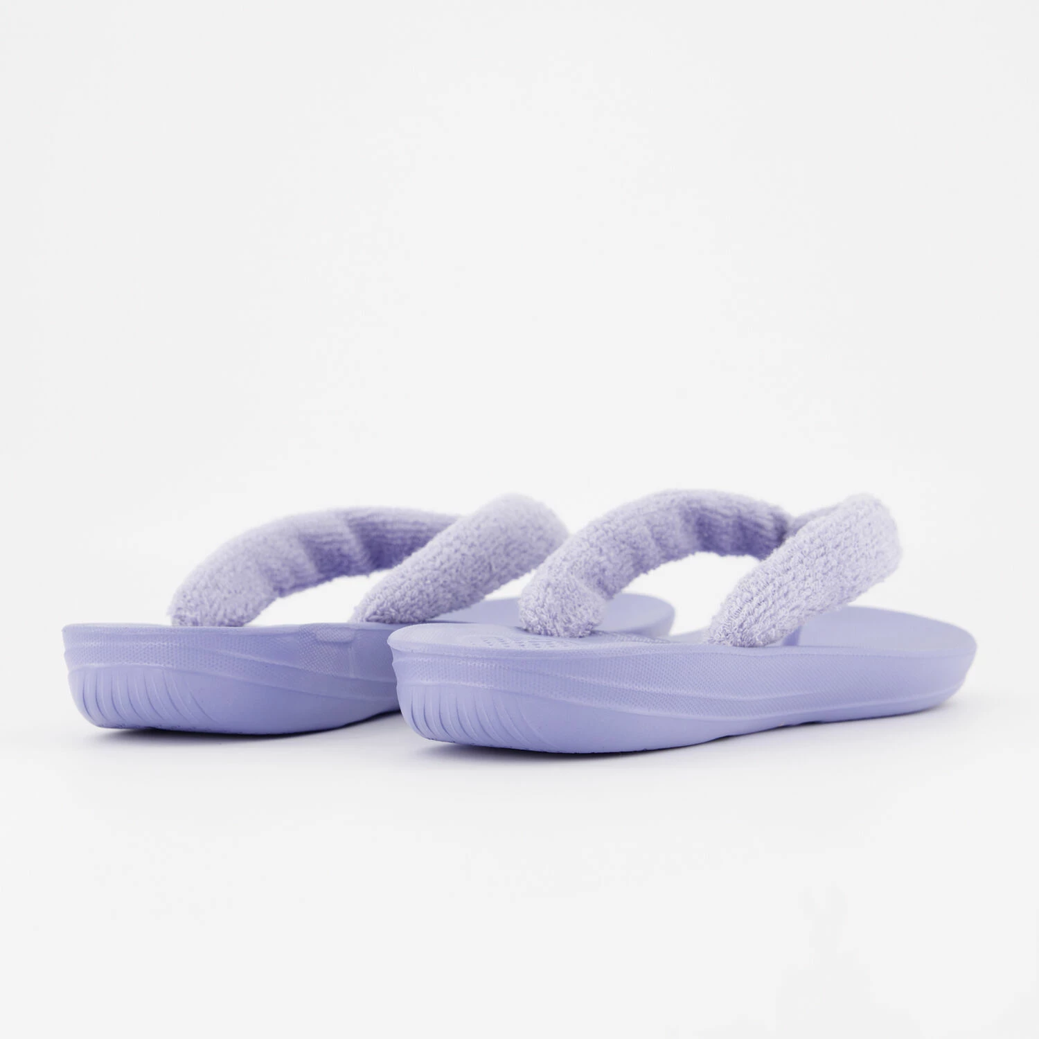 Fitflop Purple Iqushion Towelling Flip Flops 4 Fitflop Purple Iqushion Towelling Flip Flops - Image 2