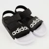 Adidas Black & White Adilette Sandals 2 Adidas Black & White Adilette Sandals -Women's Holiday Shop 25614948 large wl 01