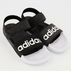 Adidas Black & White Adilette Sandals