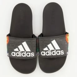Adidas Black Adilette Comfort Sliders