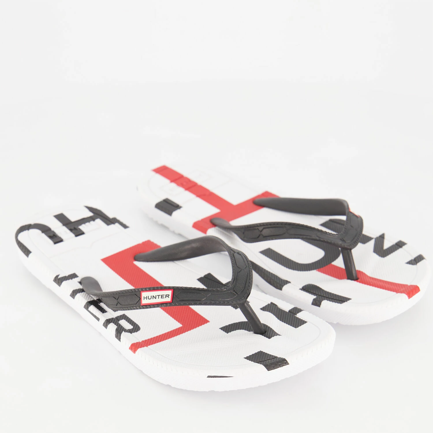 Hunters White Logo Flip Flops 4 Hunters White Logo Flip Flops - Image 2