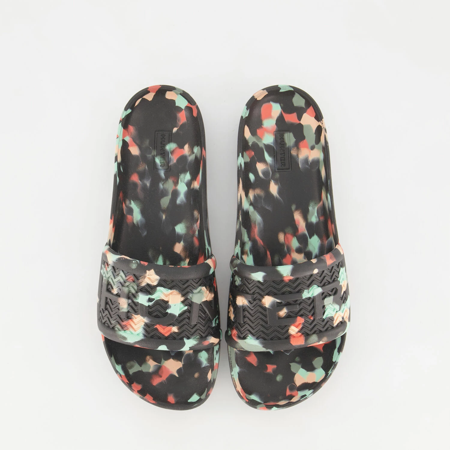 Hunters Black Marbled Sliders 3 Hunters Black Marbled Sliders