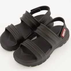 Hunter Black Bloom Algae Foam Sandals -Women's Holiday Shop 25736790 large wl 03