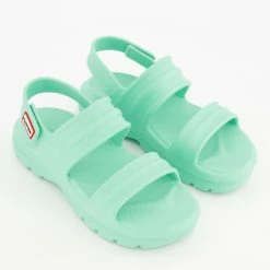 Hunter Mint Bloom Algae Foam Flat Sandals