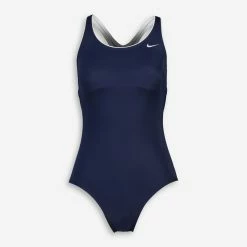 Nike Swim Midnight Navy Logo Swimsuit