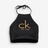 Calvin Klein Black High Neck Crop Top 2 Calvin Klein Black High Neck Crop Top -Women's Holiday Shop 51148303 large wl 01