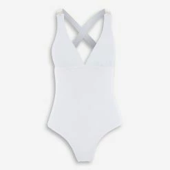 Phax White Halter Swimsuit