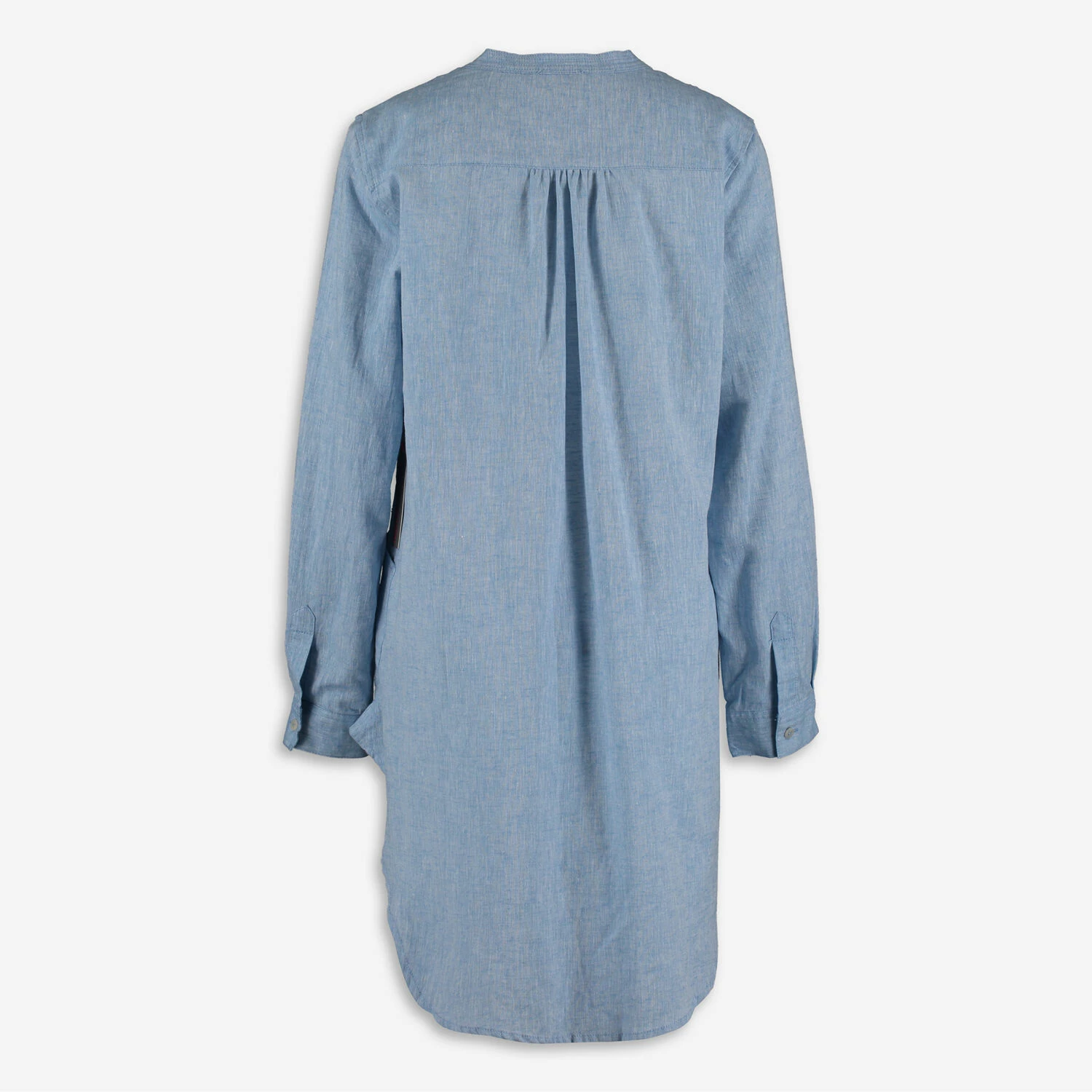 Forcynthia Blue Linen Blend Beach Shirt 4 Forcynthia Blue Linen Blend Beach Shirt - Image 2