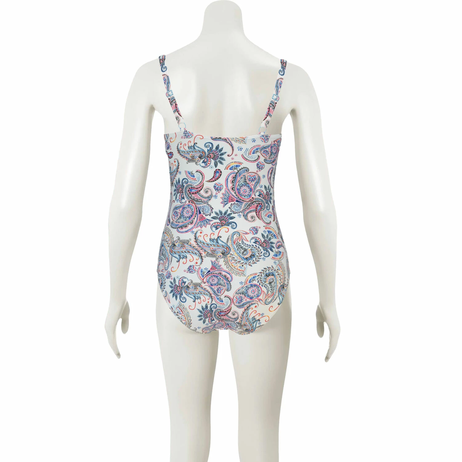 Niptuck Swim White Paisley Print Swimsuit 4 Niptuck Swim White Paisley Print Swimsuit - Image 2
