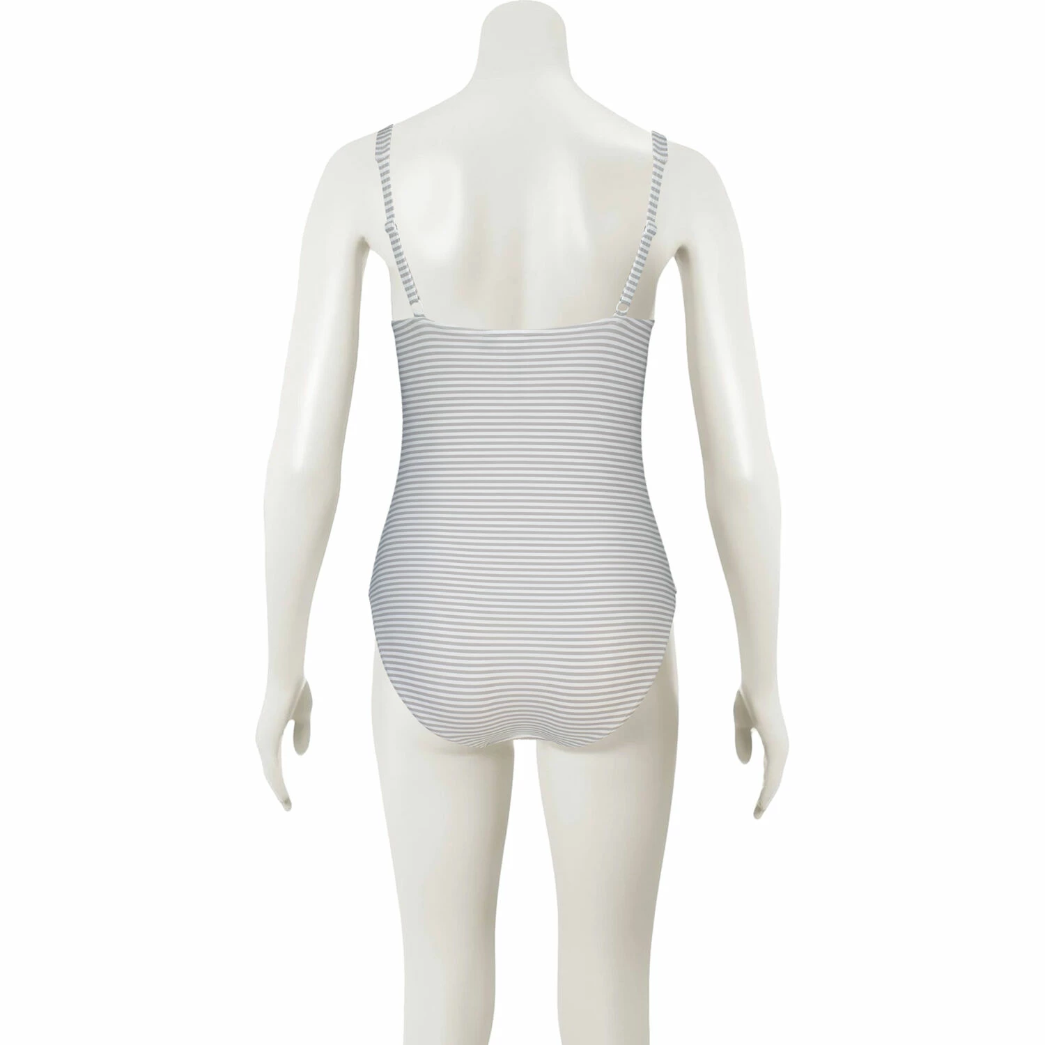 Niptuck Swim Grey Stripe Swimsuit 4 Niptuck Swim Grey Stripe Swimsuit - Image 2