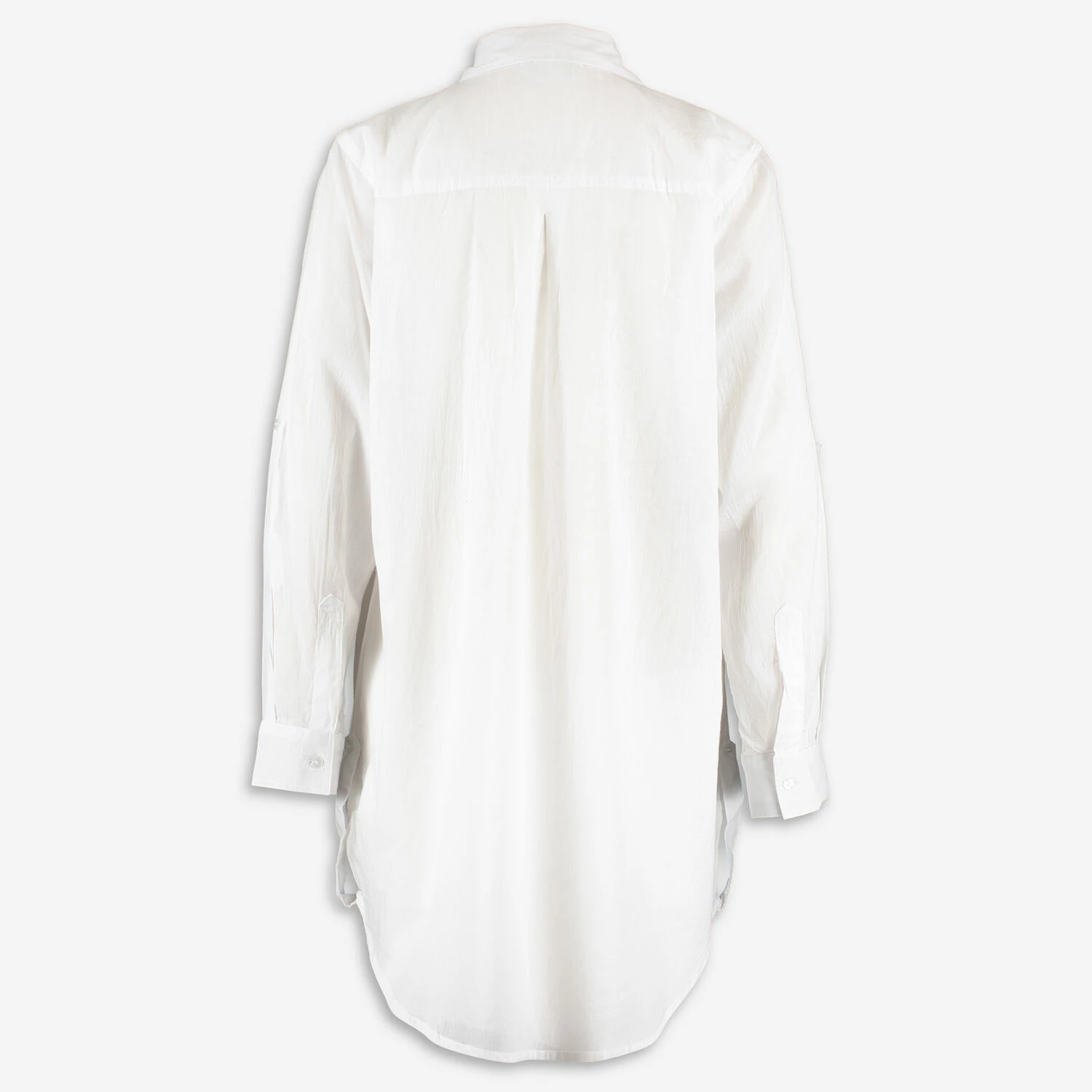True Destinations White Cotton Coverup 4 True Destinations White Cotton Coverup - Image 2