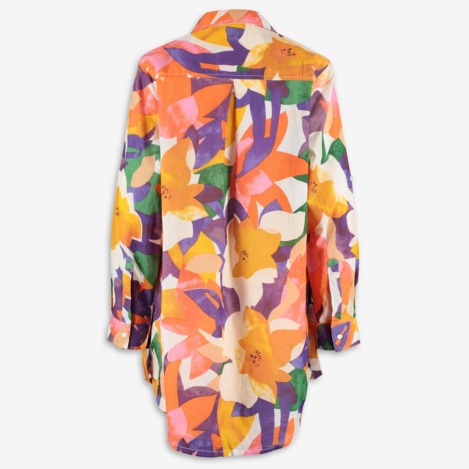 True Destinations Multicolour Floral Coverup 4 True Destinations Multicolour Floral Coverup - Image 2