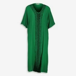 Wishing Waves Green Lace Coverup