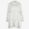 Wishing Waves White Beach Shirt Dress