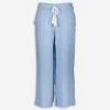Cynthia Rowley Blue Linen Trousers 1 Cynthia Rowley Blue Linen Trousers -Women's Holiday Shop 51236058 large wl 01