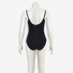 DKNY Black Twist Ruched Swimsuit 5 DKNY Black Twist Ruched Swimsuit -Women's Holiday Shop 51237186 large wl 02