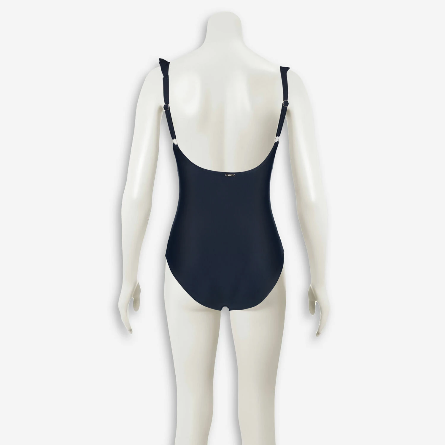 DKNY Navy Ruffle Swimsuit 4 DKNY Navy Ruffle Swimsuit - Image 2