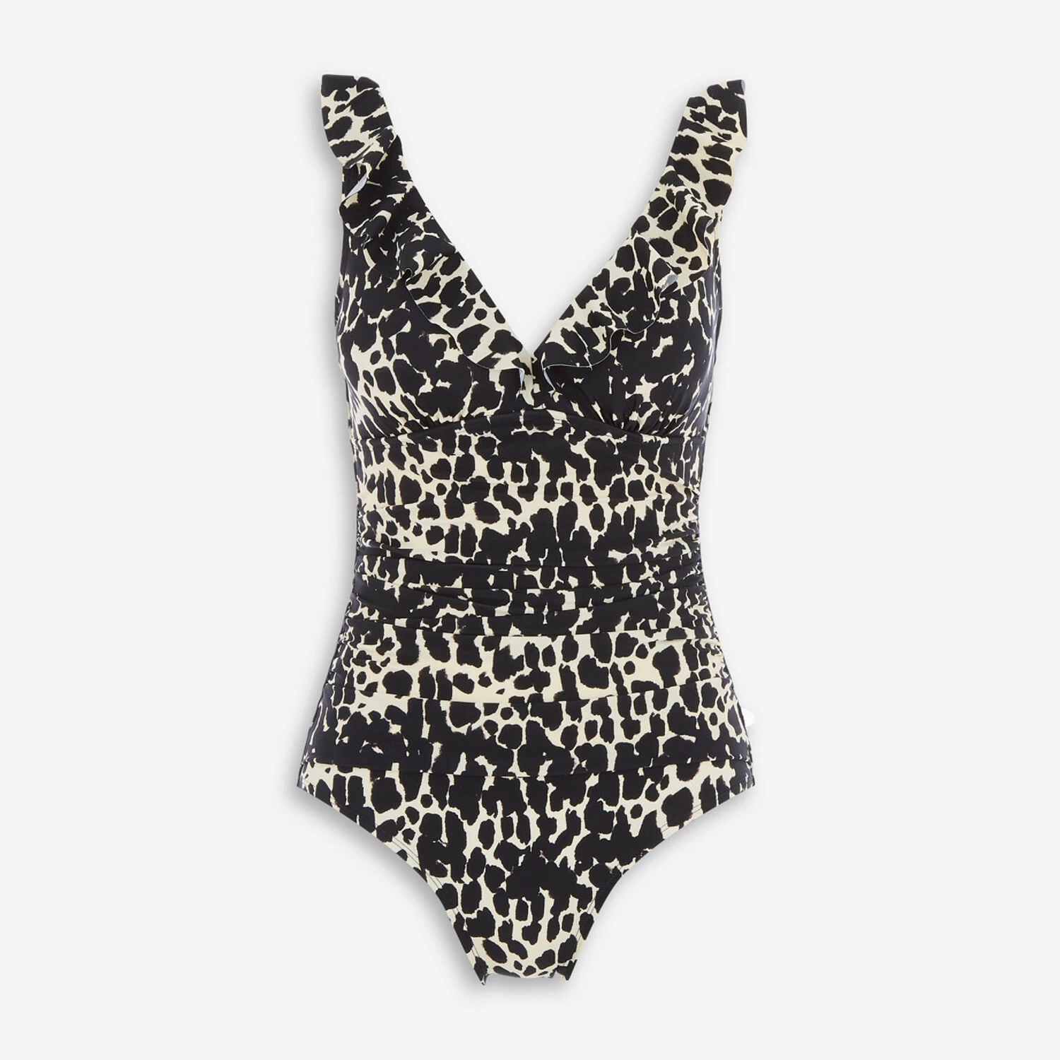 DKNY French Vanilla Animal Patterned Swinsuit 3 DKNY French Vanilla Animal Patterned Swinsuit