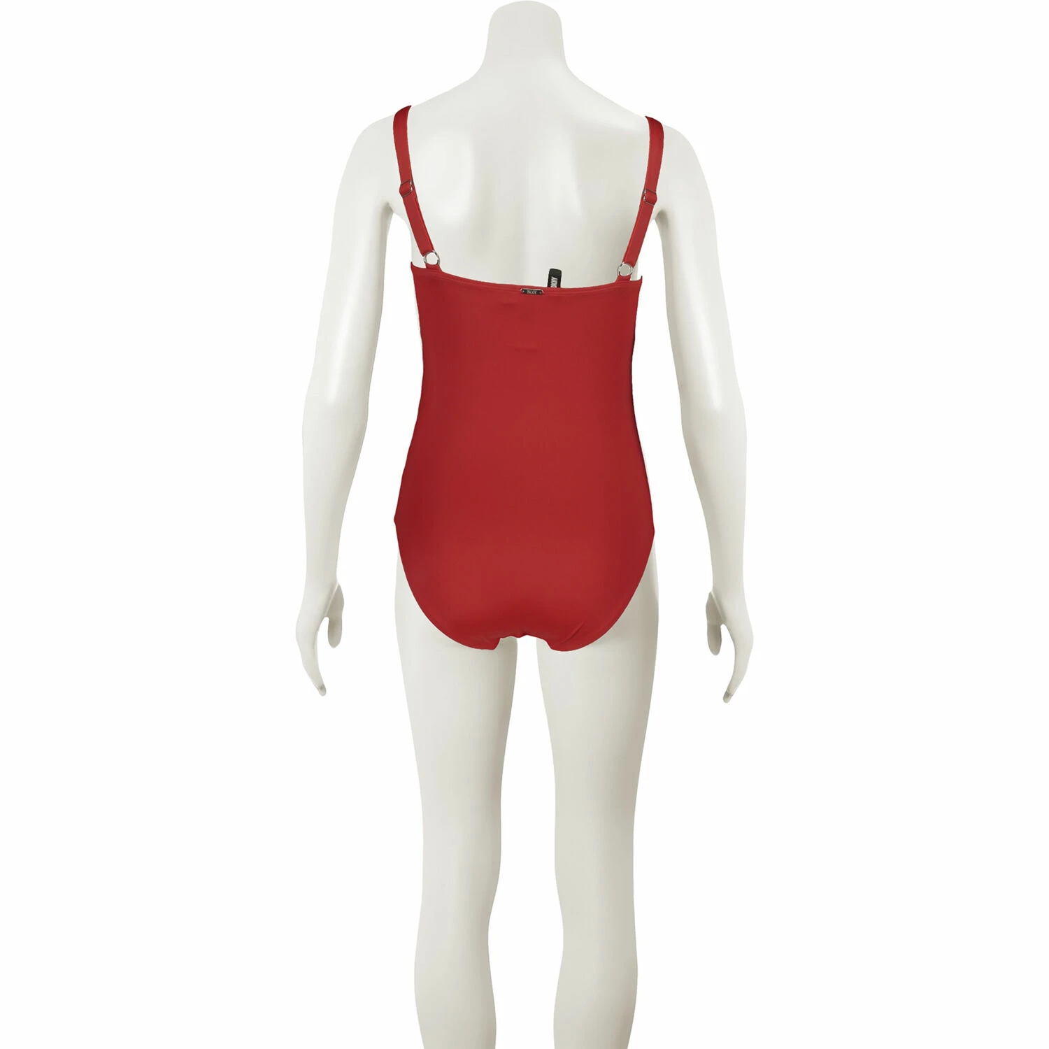 DKNY Red Pleated Front Swimsuit 4 DKNY Red Pleated Front Swimsuit - Image 2
