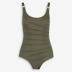 DKNY Green Starburst Swimsuit