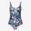 DKNY Blue Floral Swimsuit 2 DKNY Blue Floral Swimsuit -Women's Holiday Shop 51237631 large wl 01