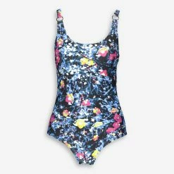 DKNY Blue Floral Swimsuit