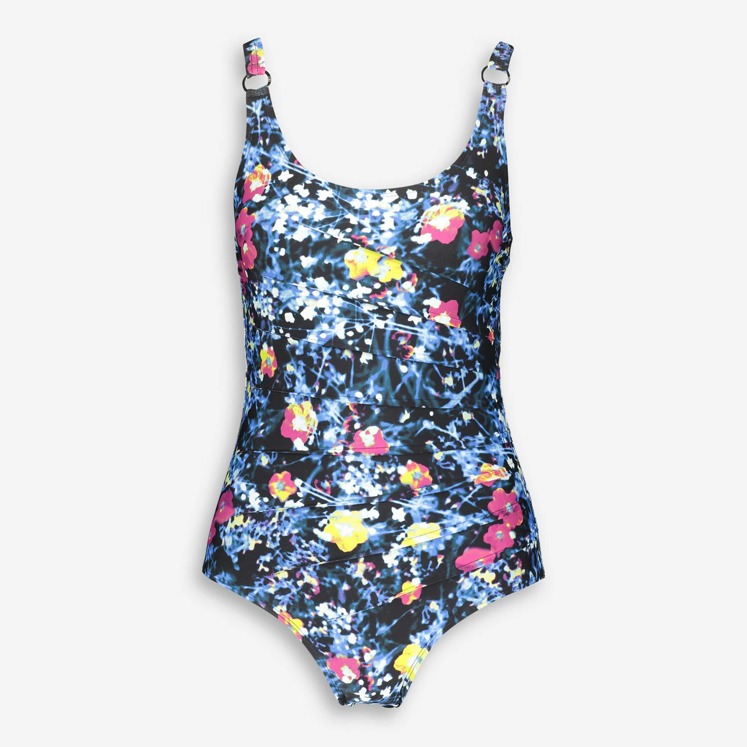 DKNY Blue Floral Swimsuit 3 DKNY Blue Floral Swimsuit
