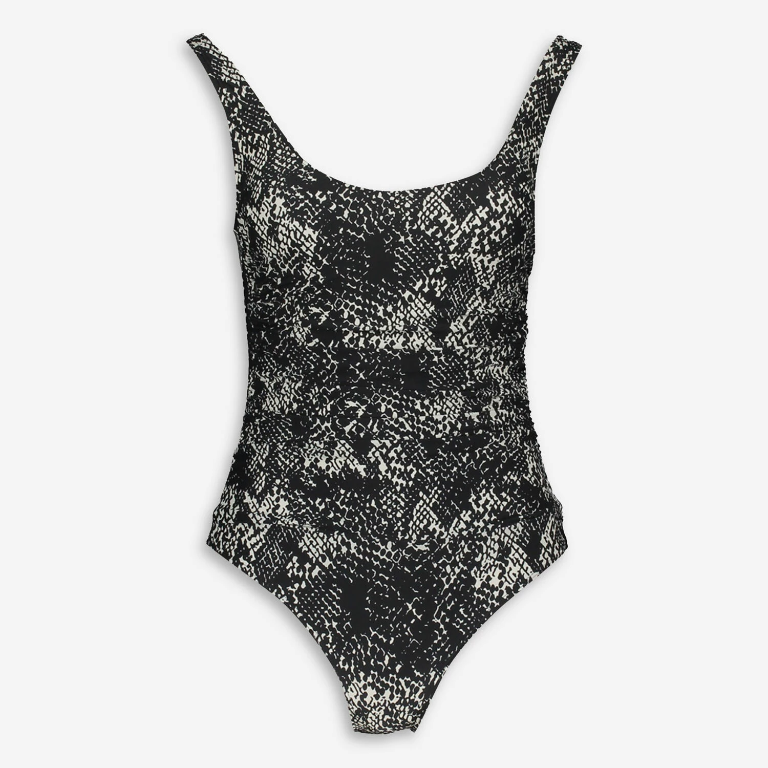 DKNY Black & White Reptile Effect Swimsuit 3 DKNY Black & White Reptile Effect Swimsuit