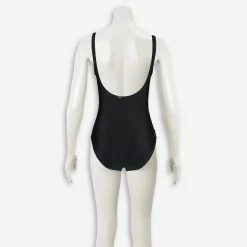 DKNY Black Ruched Swimsuit -Women's Holiday Shop 51237745 large wl 02