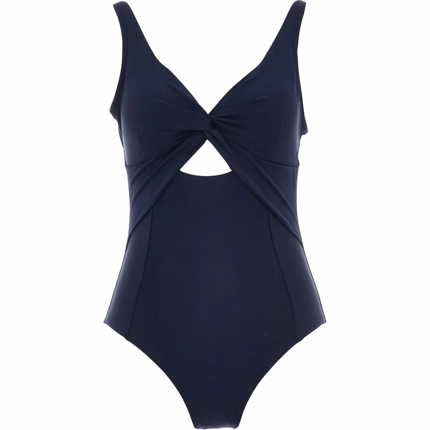 DKNY Navy Blue Peek a Boo Twist Swimsuit 3 DKNY Navy Blue Peek a Boo Twist Swimsuit