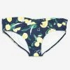 Joules Navy Lemon Print Bikini Bottoms -Women's Holiday Shop 51240264 large wl 01
