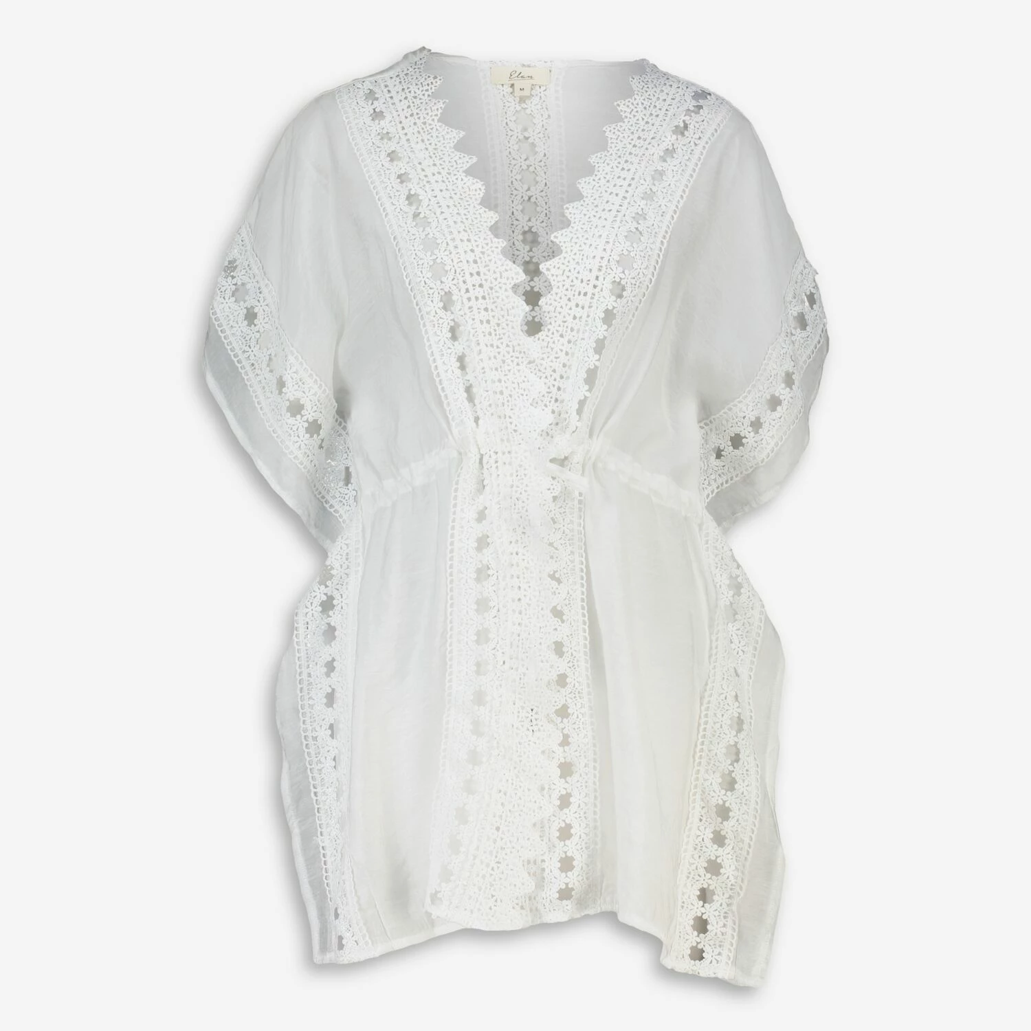 Elan White Crochet Cover Up 3 Elan White Crochet Cover Up
