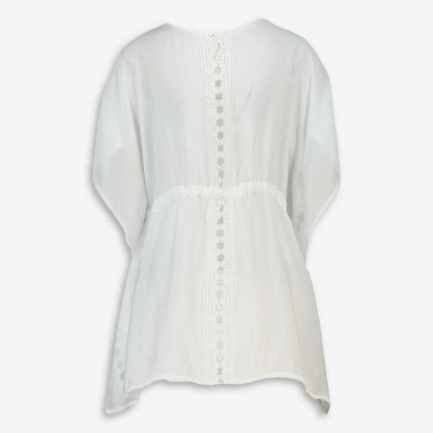 Elan White Crochet Cover Up 4 Elan White Crochet Cover Up - Image 2