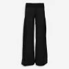 Elan Black Wide Leg Trousers