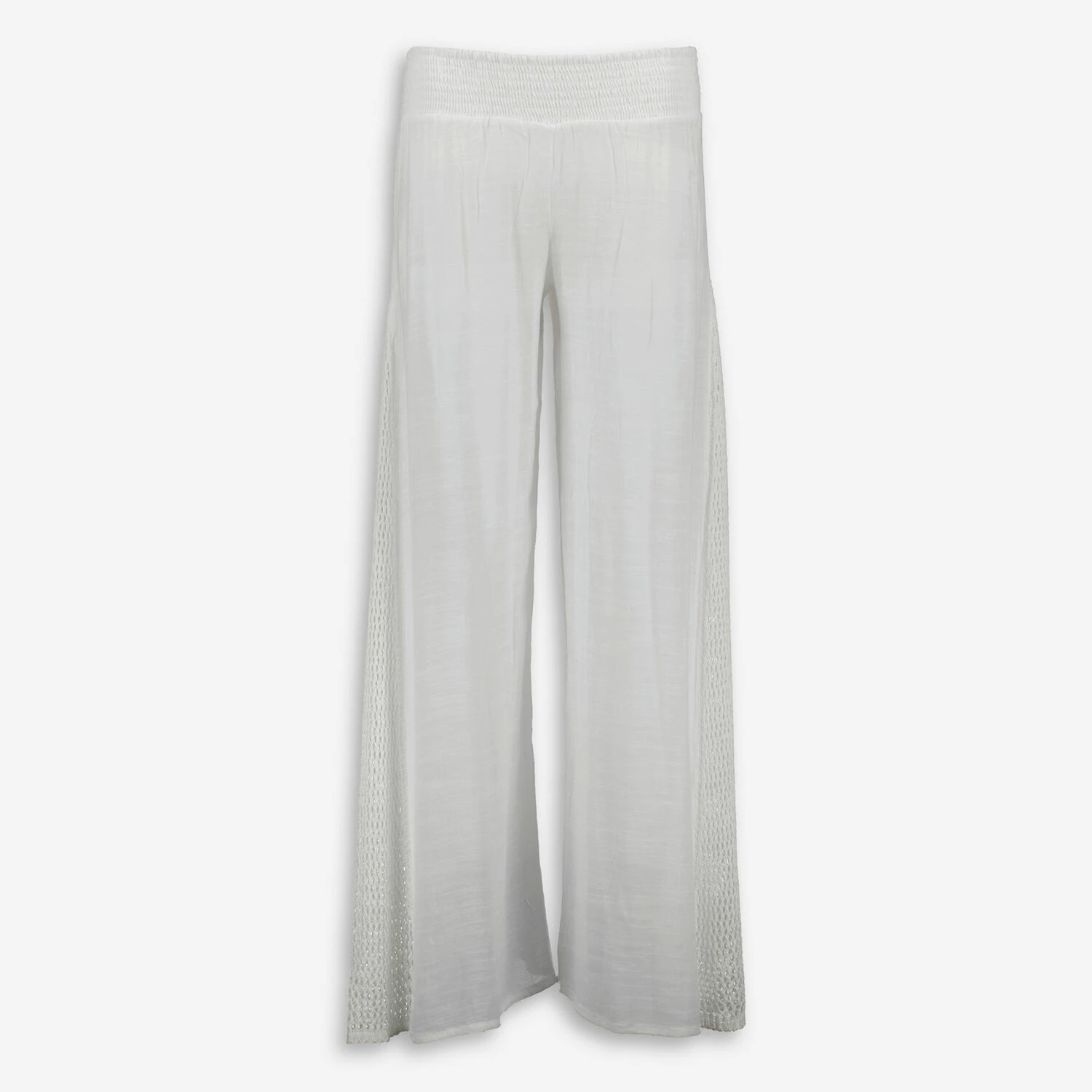 Elan White Wide Leg Trousers 3 Elan White Wide Leg Trousers