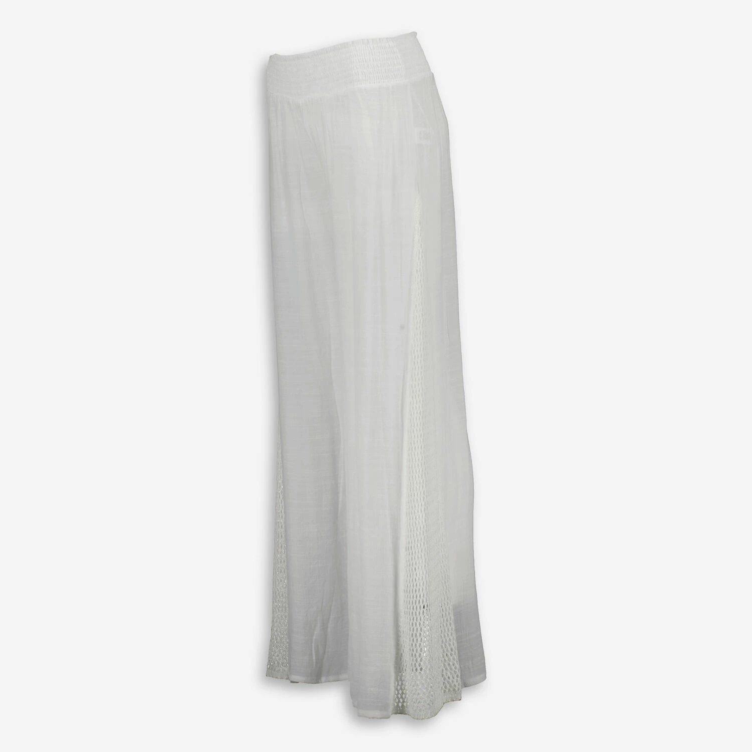 Elan White Wide Leg Trousers 4 Elan White Wide Leg Trousers - Image 2