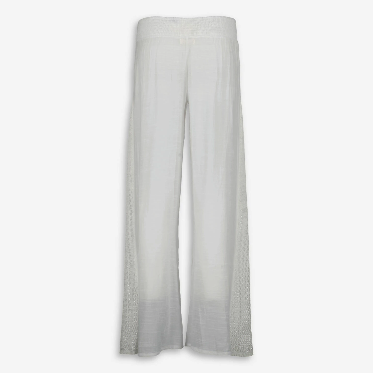 Elan White Wide Leg Trousers 5 Elan White Wide Leg Trousers - Image 3