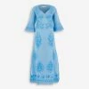 Debbie Katz Blue Embroidered Beach Dress 1 Debbie Katz Blue Embroidered Beach Dress -Women's Holiday Shop 51240634 large wl 01