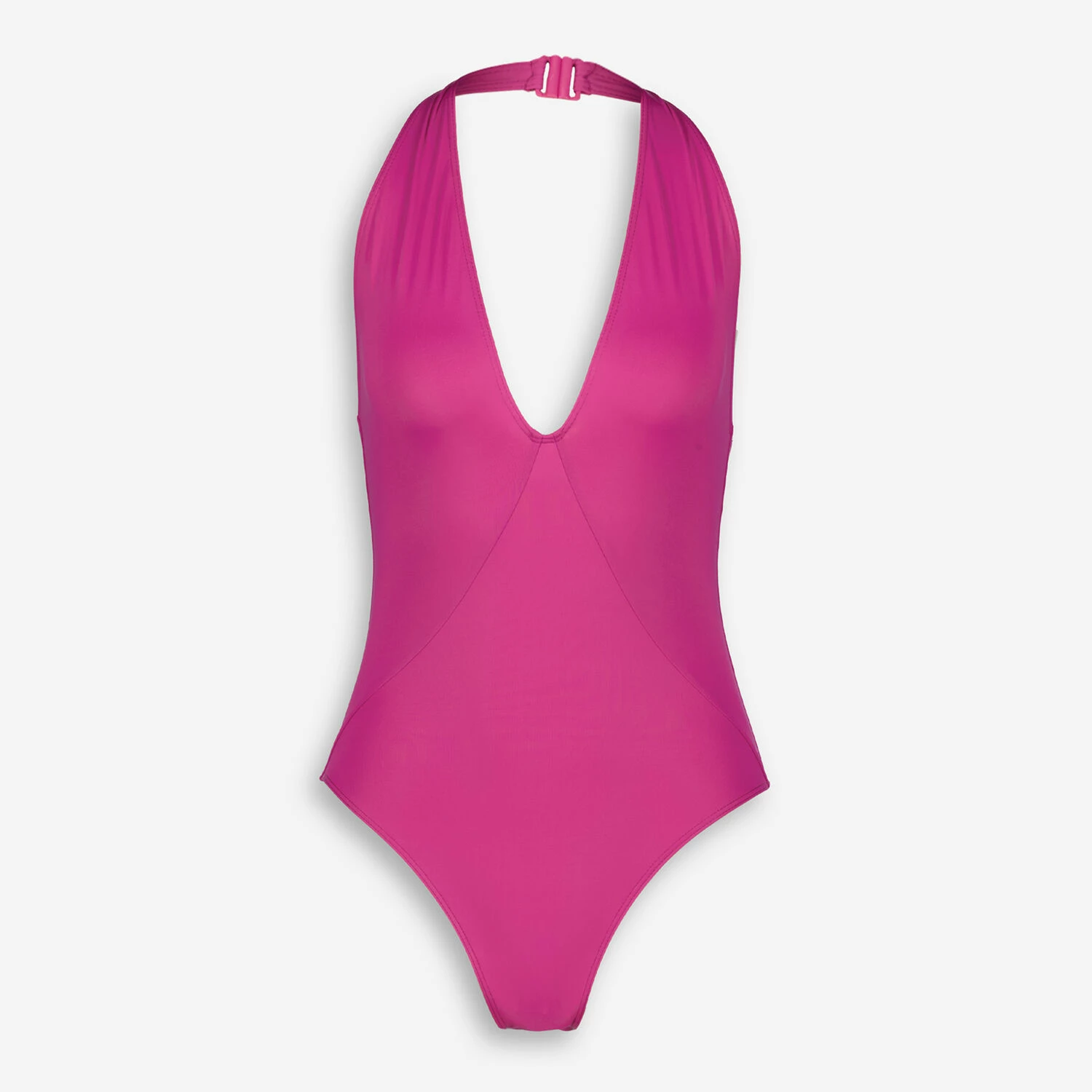 French Connection Fuchsia Halter Swimsuit 3 French Connection Fuchsia Halter Swimsuit
