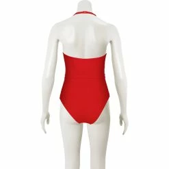 French Connection Red Ottoman Bandeau Swimsuit -Women's Holiday Shop 51247543 large wl 02
